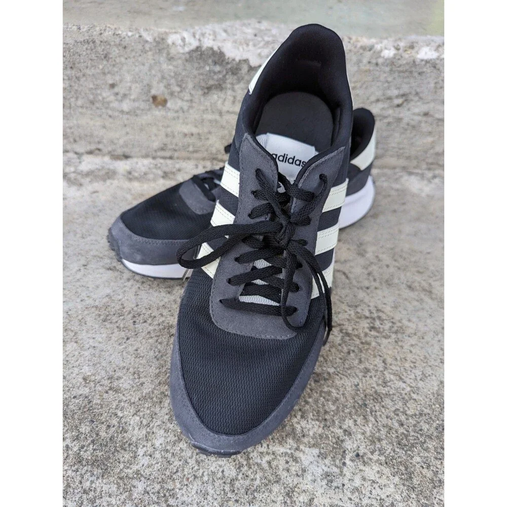 Adidas Women's Run 70's Sneakers US 8.5 EU 40.5 Black White EUC